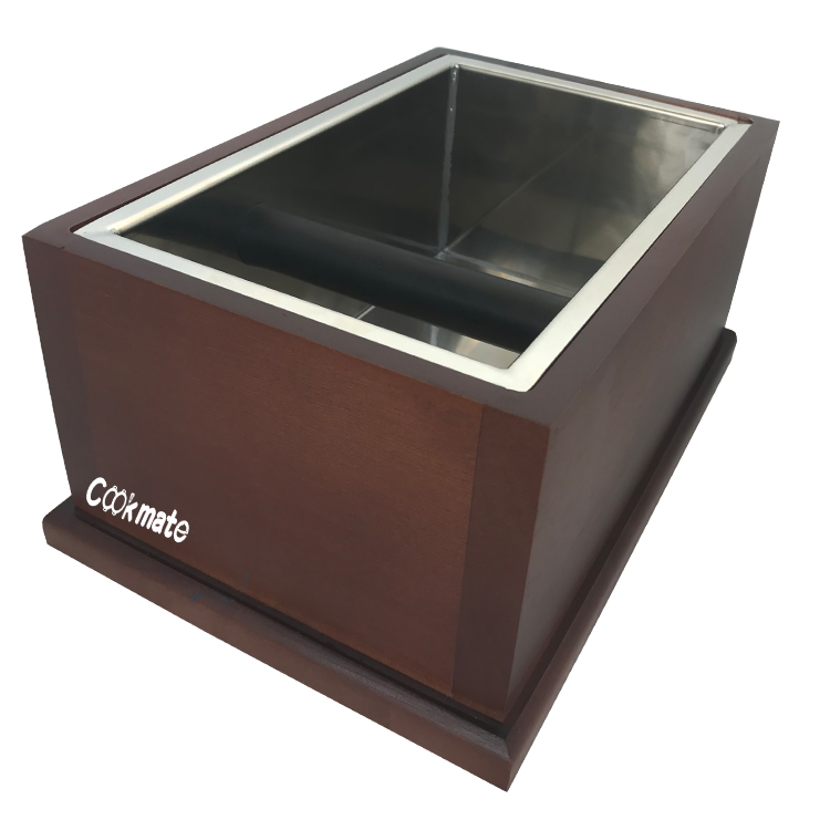 Con la barra de silicona extraíble Barista Barista Coffee Town Ground Box Caja de contenedor