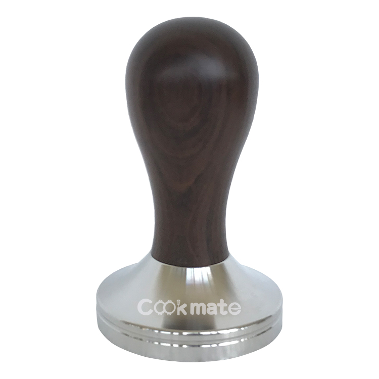 América estilo Diámetro 58mm Espresso Hammer Calibrado Tamper de café con asa