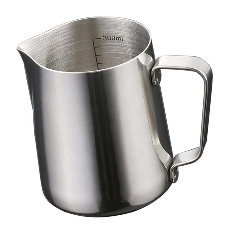 150 ml Mini Copa de cocina Barista Coffee Herramienta de acero inoxidable Pulido de pulido Leche Pitcher Jarra