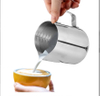 Copa de jarra de espreso de láctea de acero inoxidable con medición dentro de 12 oz (350 ml) para Latte Art Espresso Cappuccino Maker