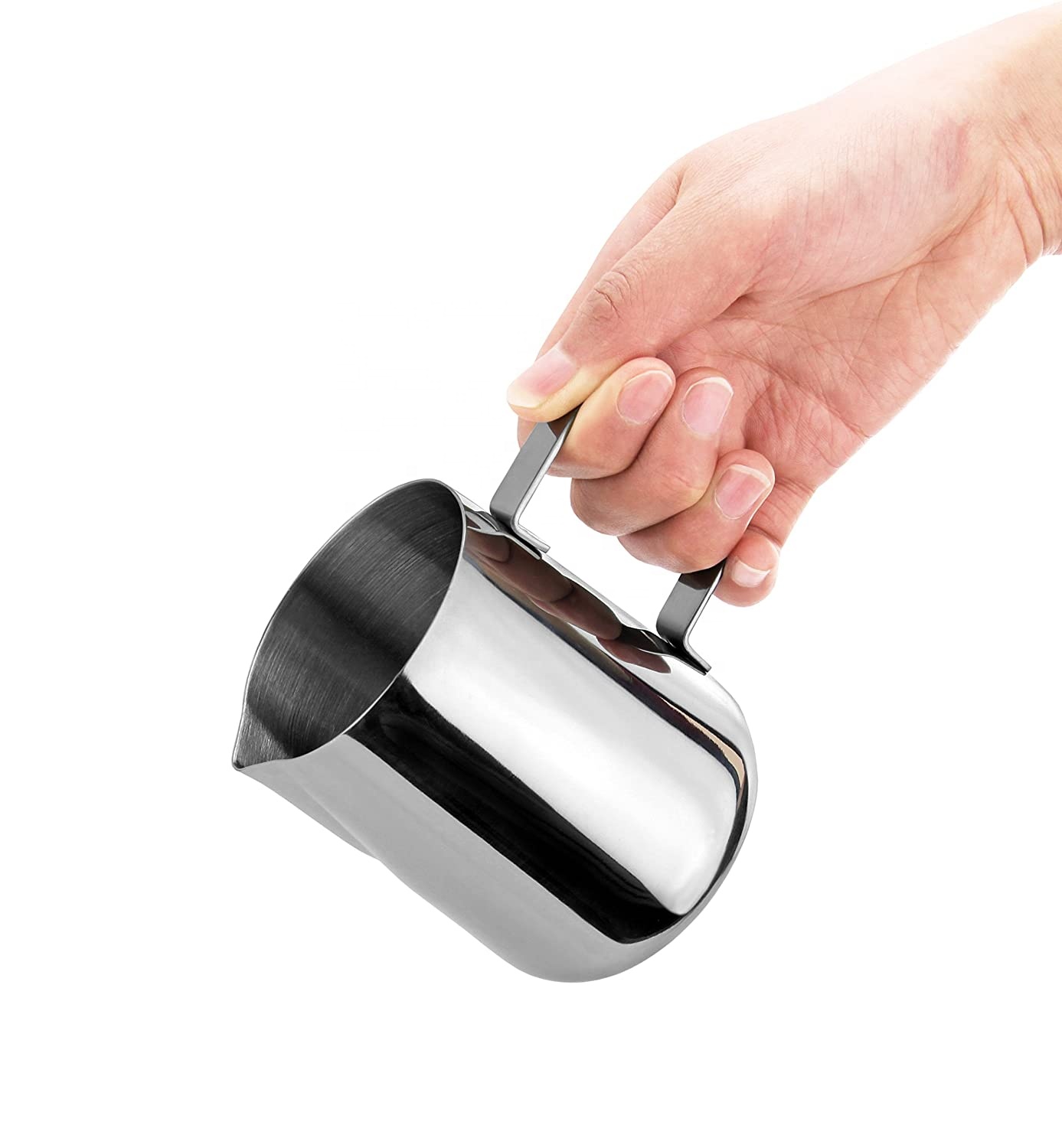 480ml Espresso Coffee Machine Tool Coffee Frother Lanzador Latte Art Cup para el hogar y la cafetería