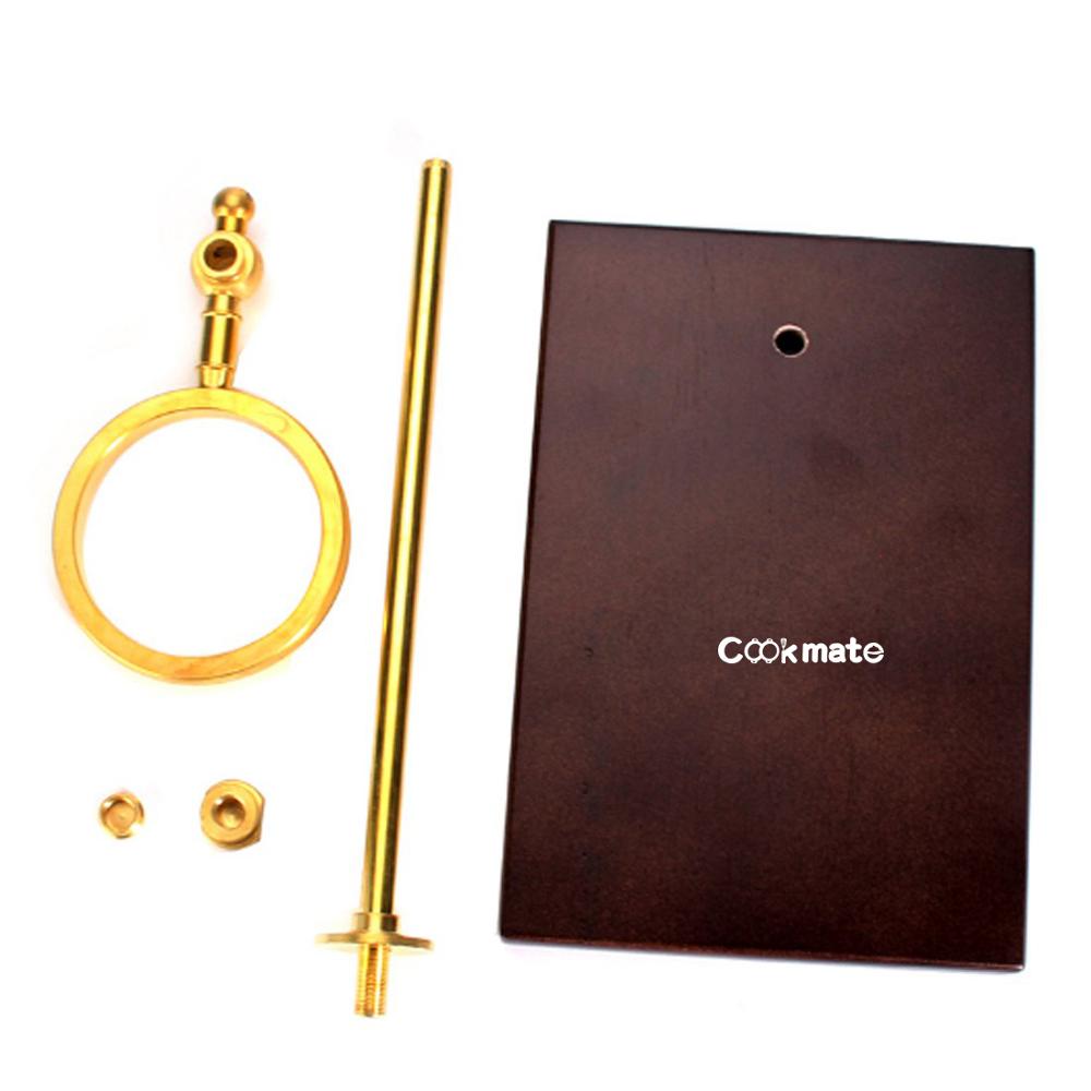 COOKMAT Top Calidad Filtro de café Cesta Cesta de acero inoxidable Percolador con titular