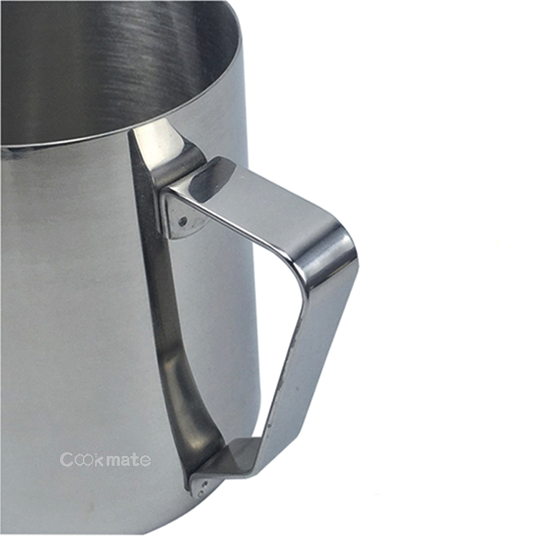 350/500 / 600ml último lanzador de leche de acero inoxidable café espuma de jarra de jarra taza de té