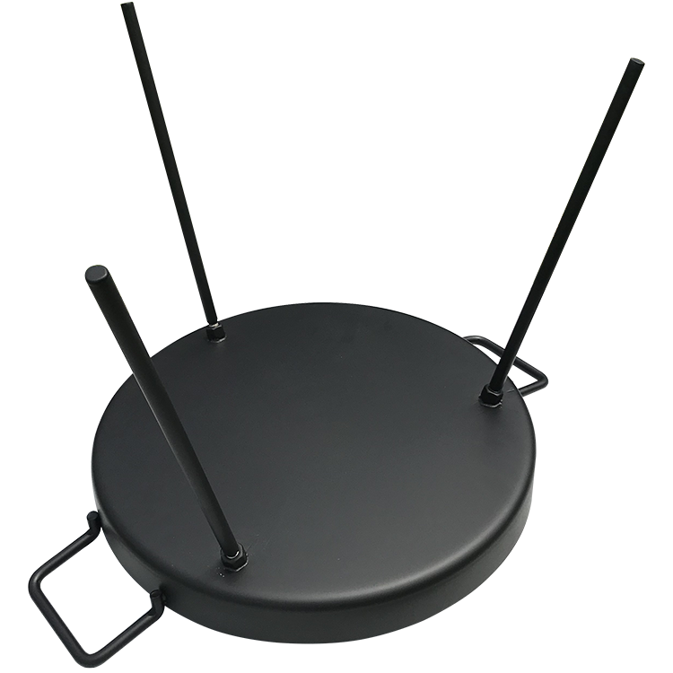COOKMATE Esmalte Glazing Utensilios de cocina y utensilios de cocina Set Ajustable Campfire Pan Pan