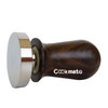 Capuchino calibrado Tamper de café de destino de capuchino para máquina de espresso con mango de madera