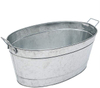 GRADA DE ALIMENTOS GALVANIZA GALVANIZADO METAL DE METAL OVAL TUNA POT POT BUBLE DE VINO PARA EL HOTEL POSTE