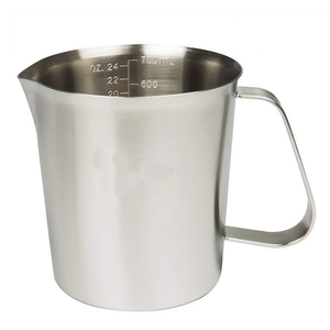 Jarra de café de acero inoxidable de 500 ml Jarra de té de espuma de espuma